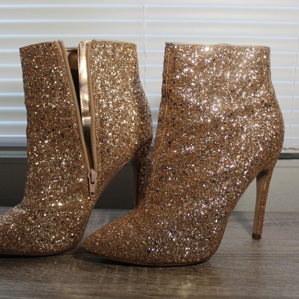 Fun Gold Shoes